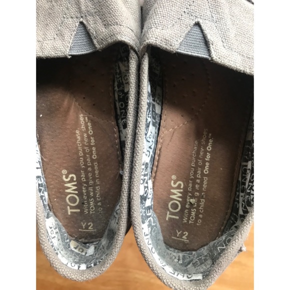Toms | Ash Canvas | Slip On Classic - Picture 4 of 5